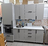 Кухня ЛДСП серый дымчатый